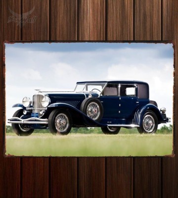 Металлическая табличка Duesenberg J 151 2132 Sport Sedan by Murphy